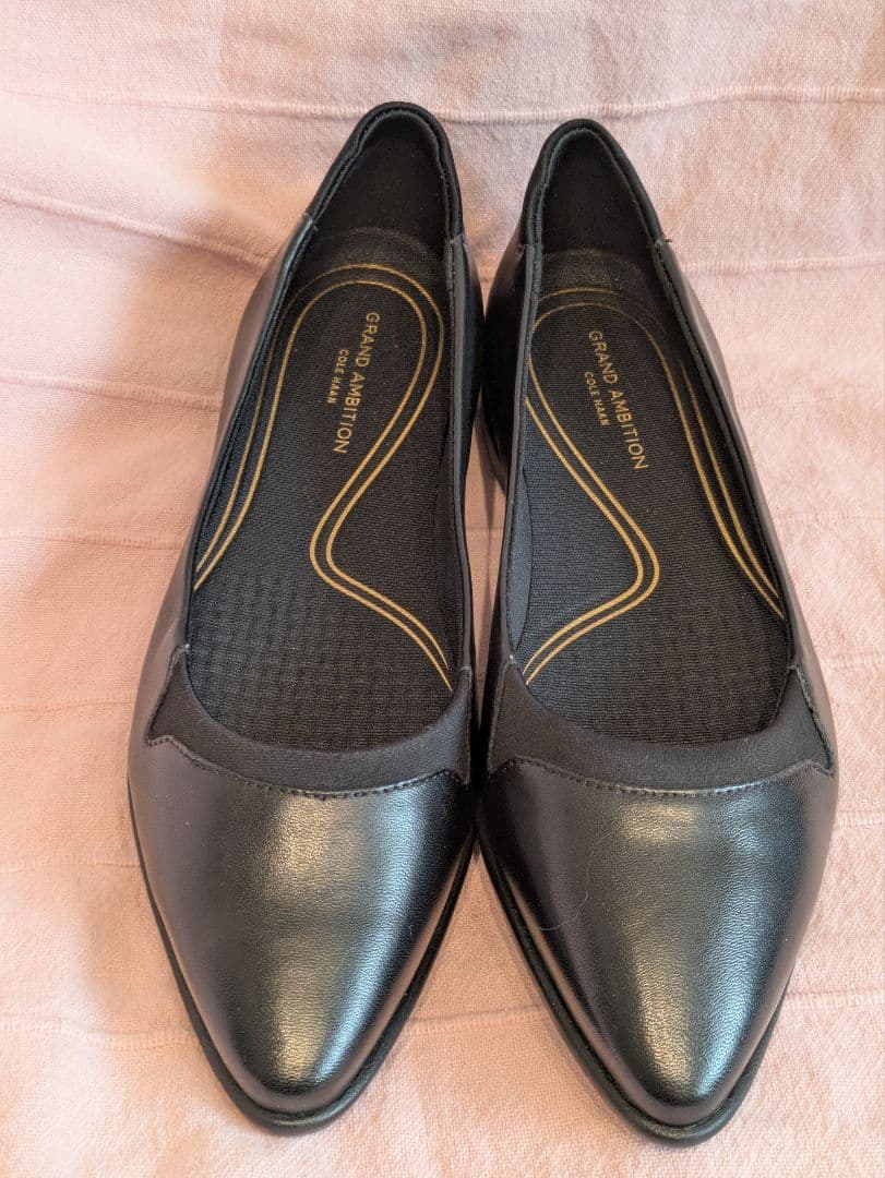 【COLE HAAN】グランド アンビション スキマー ブラック　22.5cm