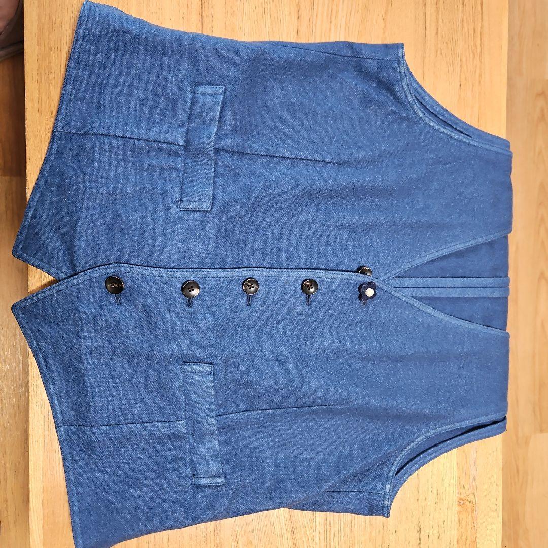 新品に近い】ラルディーニ 秋冬ジレ カシミア100% S44 定価約9万円