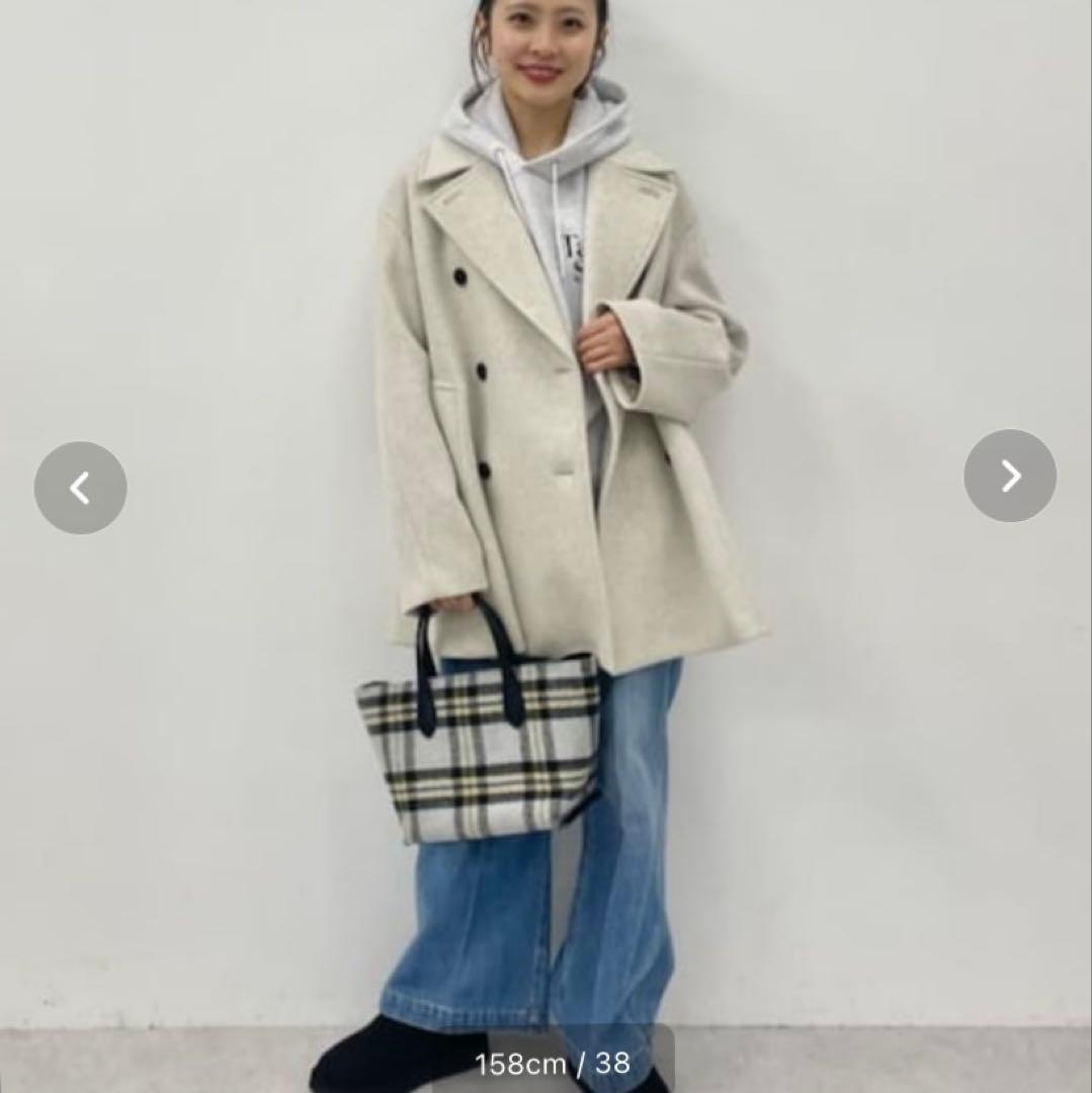 グリーンレーベルリラクシング ＜1_OF MINE＞W ピーコート 36 - メルカリ