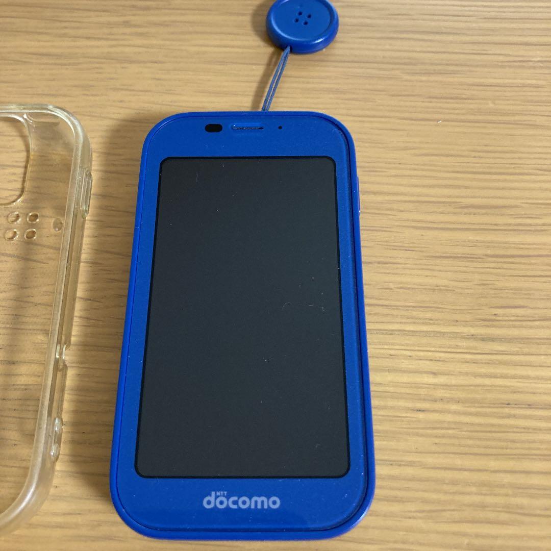 docomo キッズケータイ SH-03M ブルー ドコモ キッズ携帯 スマホ