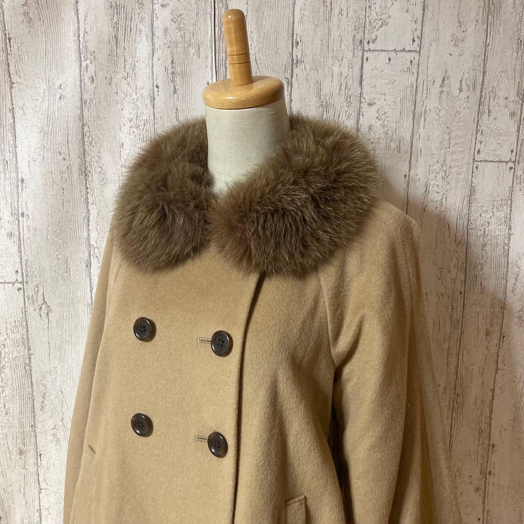 ANAYI アナイ 2way 毛皮 ブルーフォックスファー ショートコート