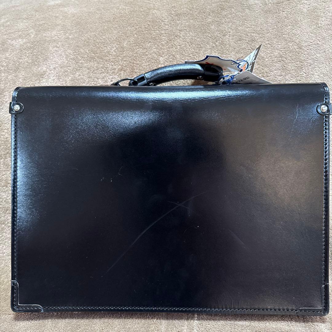 HINOMOTO NO.6 本革 スクールバッグ レトロ 昭和 鞄 黒 レザー - メルカリ