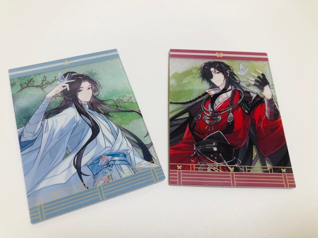 天官賜福 花城 アクリルプレート 上海カフェ 次元波板糖コラボ 購入