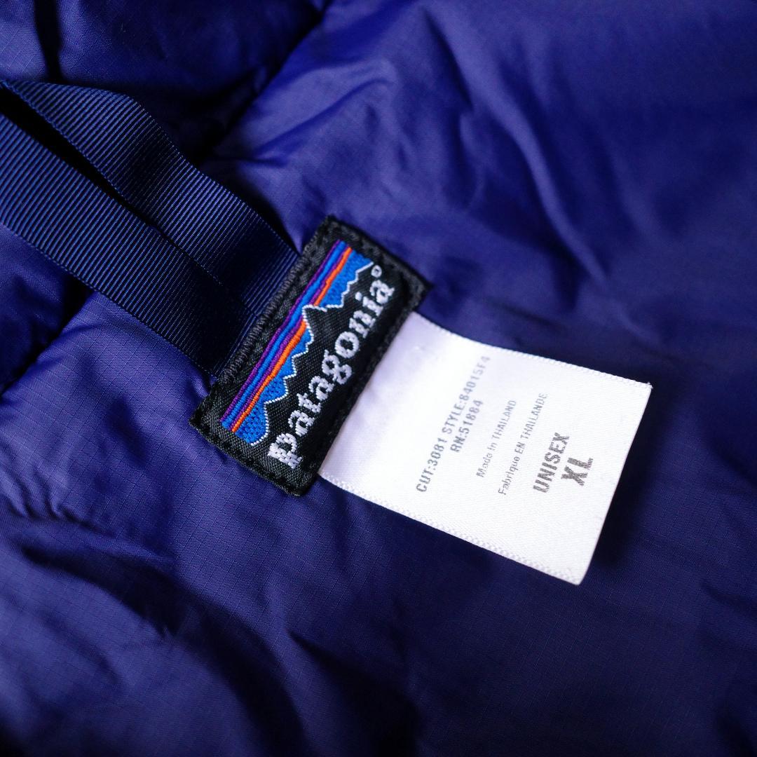 希少】2004年製 パタゴニア パフボールベスト ブルー XL ビンテージ