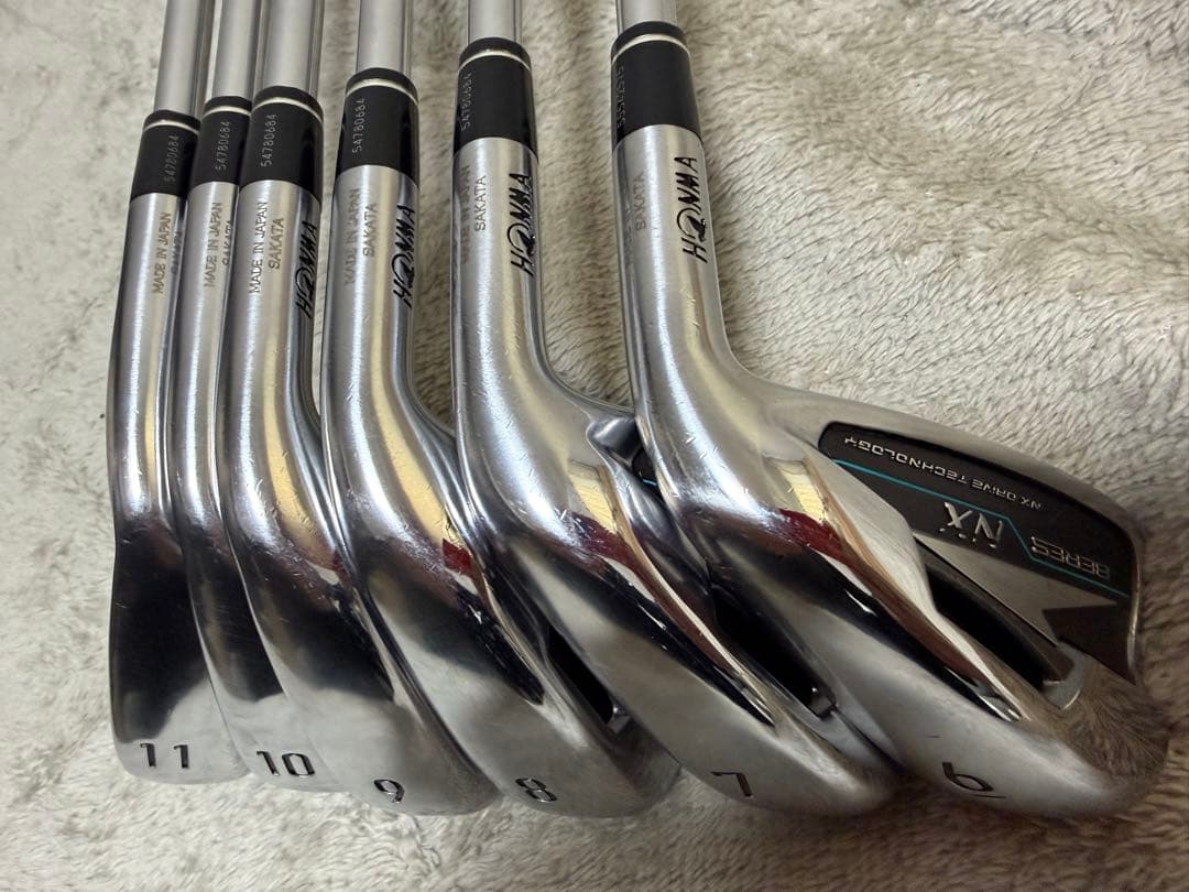☆ホンマ☆本間☆ベレス NX アイアン☆6～11番☆6本セット - メルカリ