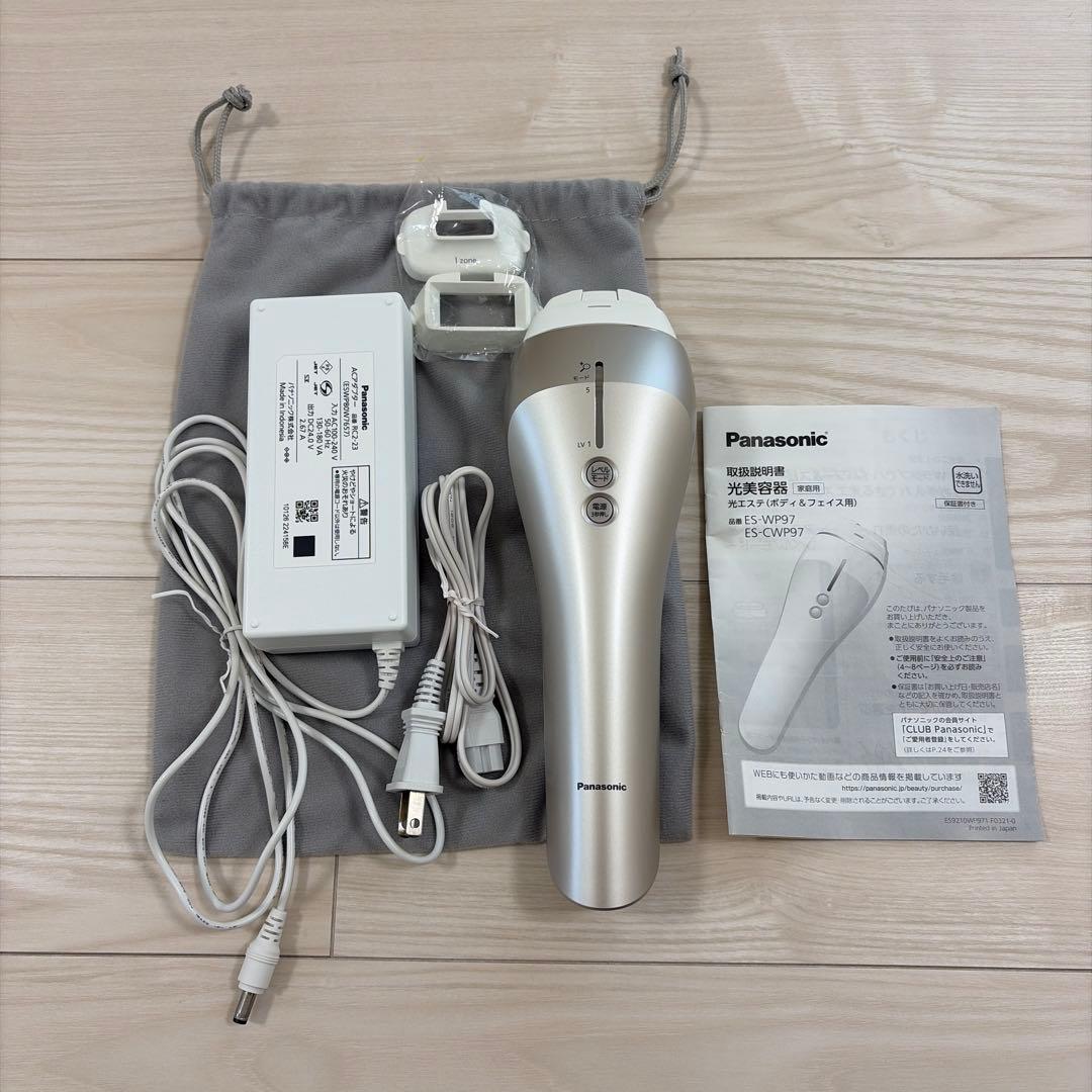 【美品】Panasonic 光エステ ES-CWP97 脱毛器 付属品あり パナソニック 光エステ ES-WP97 価格比較 - 価格.com