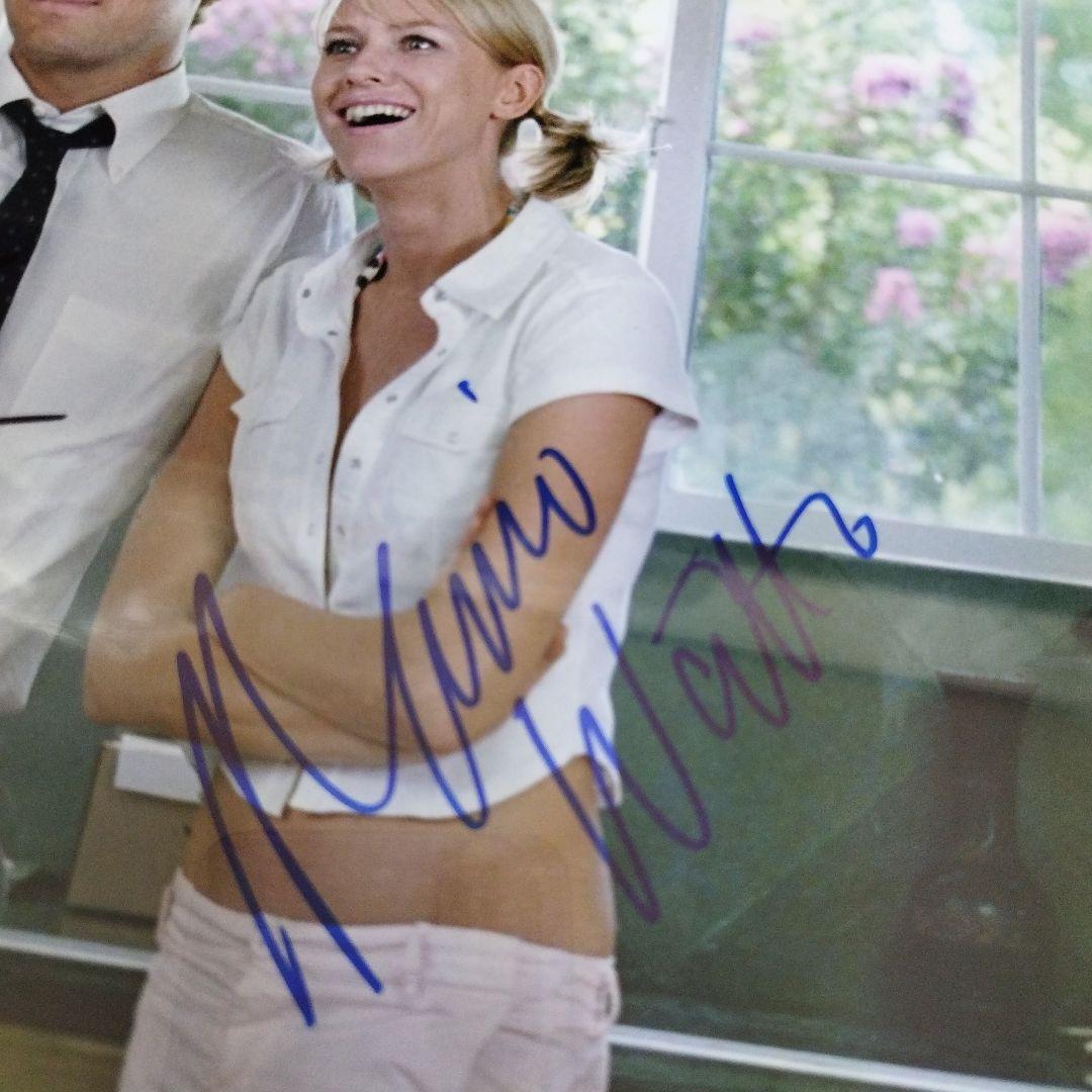 映画 アルフィ ナオミ・ワッツ&ジュード・ロウ 直筆サイン入り8X10