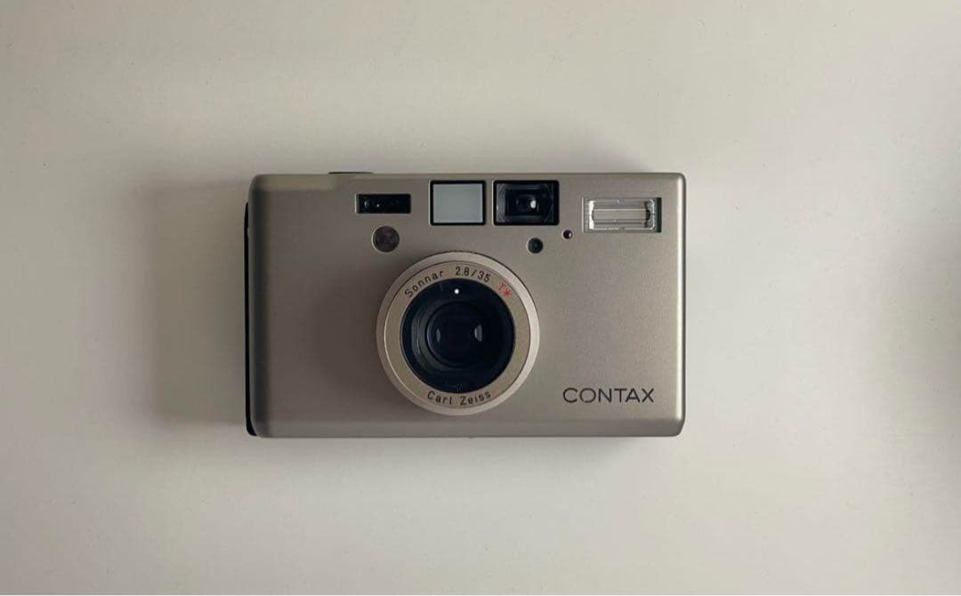 CONTAX T3 チタンシルバー Contax T3 silver titanium AF compact film camera (JUNK) | eBay