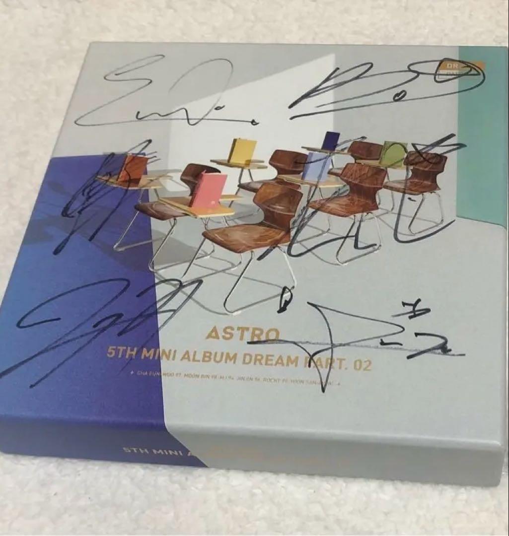 ASTRO 直筆サイン アルバム DREAM￼ ムンビン ウヌ トレカ 2026年最新】ムンビン サインの人気アイテム - メルカリ