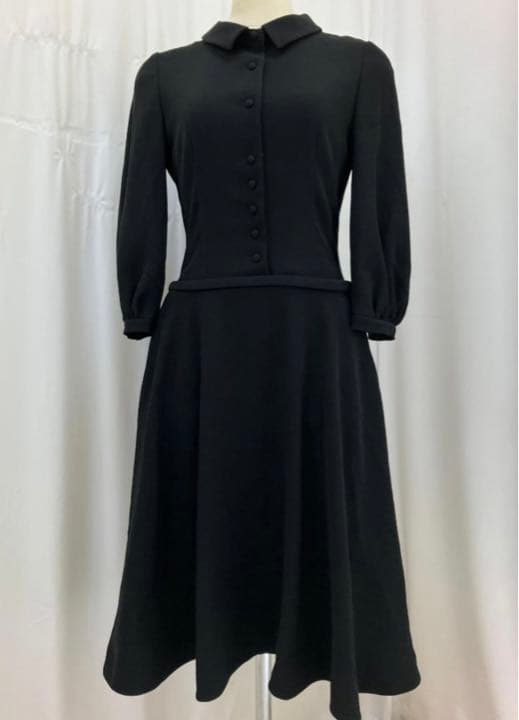 フォクシー ブラックワンピース 袖付 40 卒業式 入学式 - メルカリ