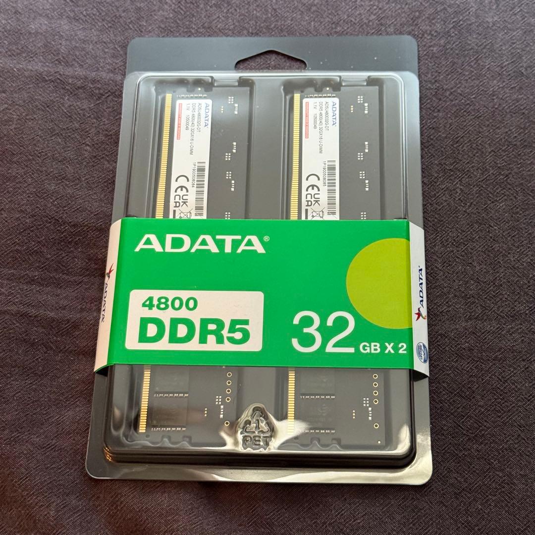 【新品未使用】ADATA DDR5 メモリ 64GB (32GB x 2) ddr5 32gb×2枚 adata」の人気商品一覧 | 安い商品を通販サイトから探す