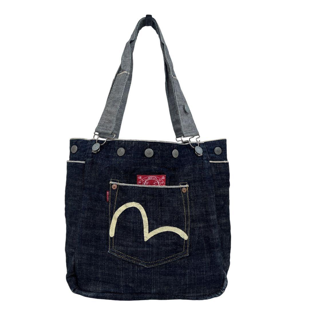 EVISU エヴィス エビス Gパン デニム トートバッグ 日本製 カモメ