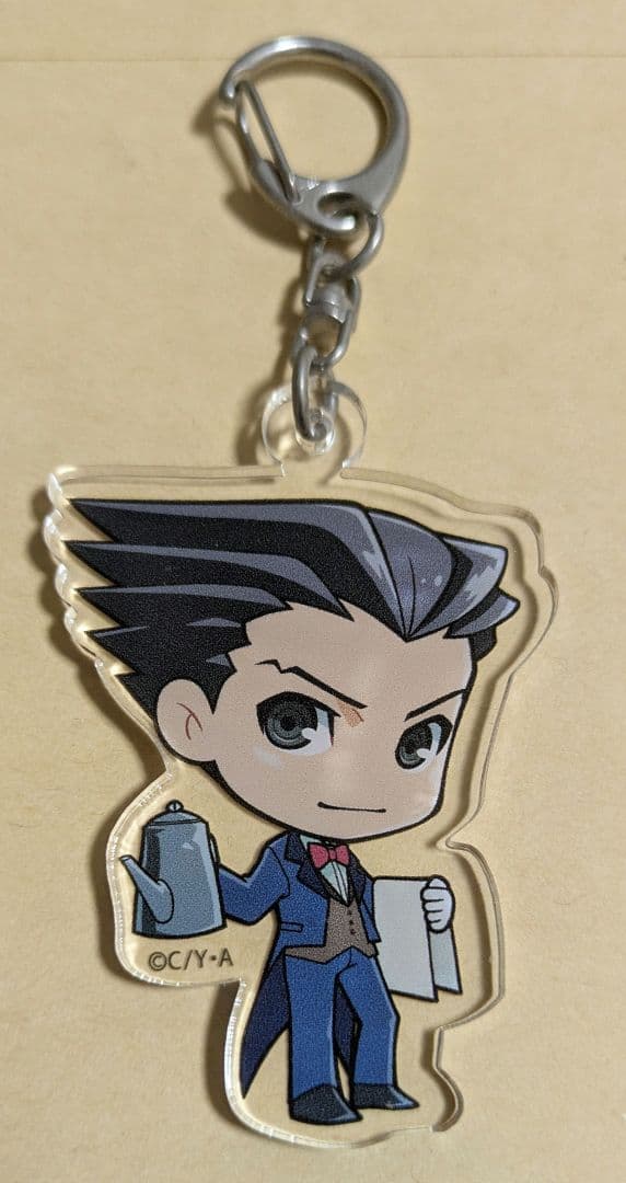 成歩堂龍一 逆転裁判 ドラマカフェ アクリルキーホルダー - メルカリ