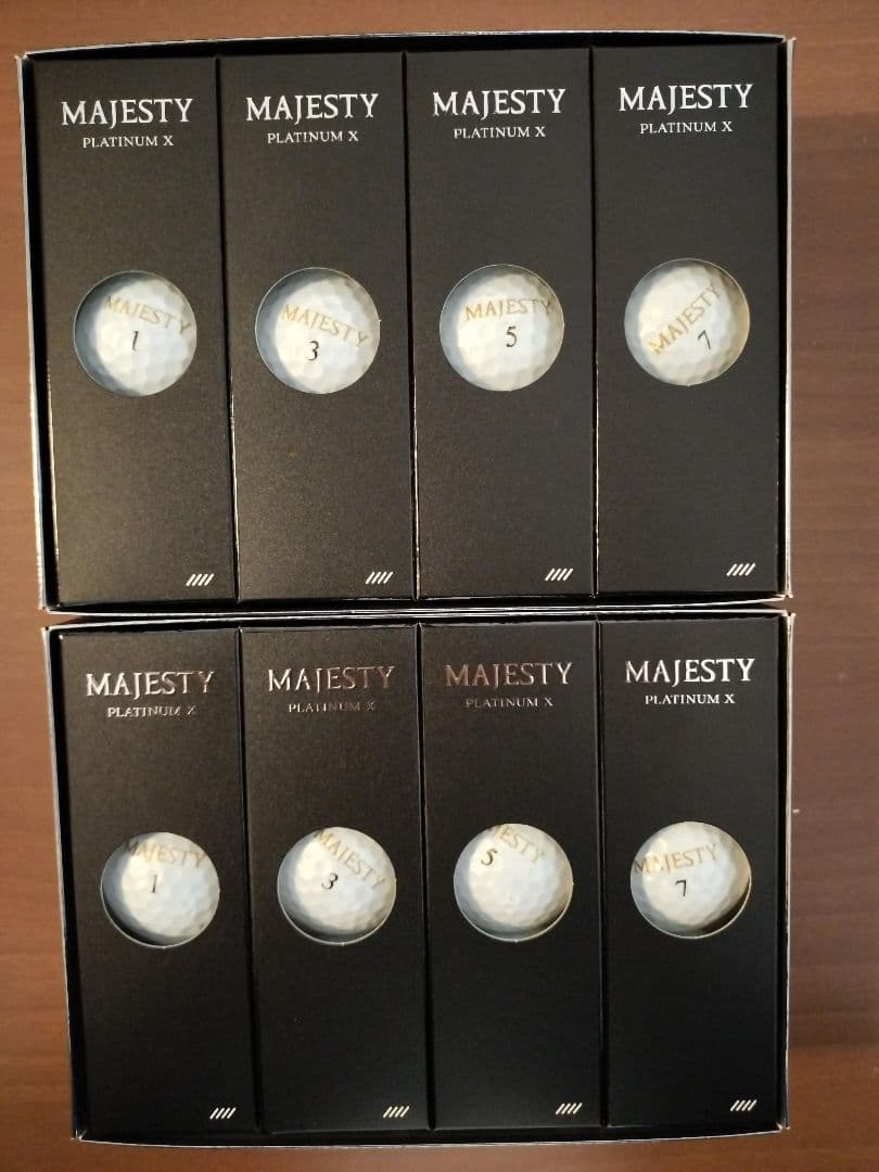 MAJESTY PLATINUM X ゴルフボール MAJESTY（マジェスティ） プラチナムX ゴルフボール 3ダースセット 36