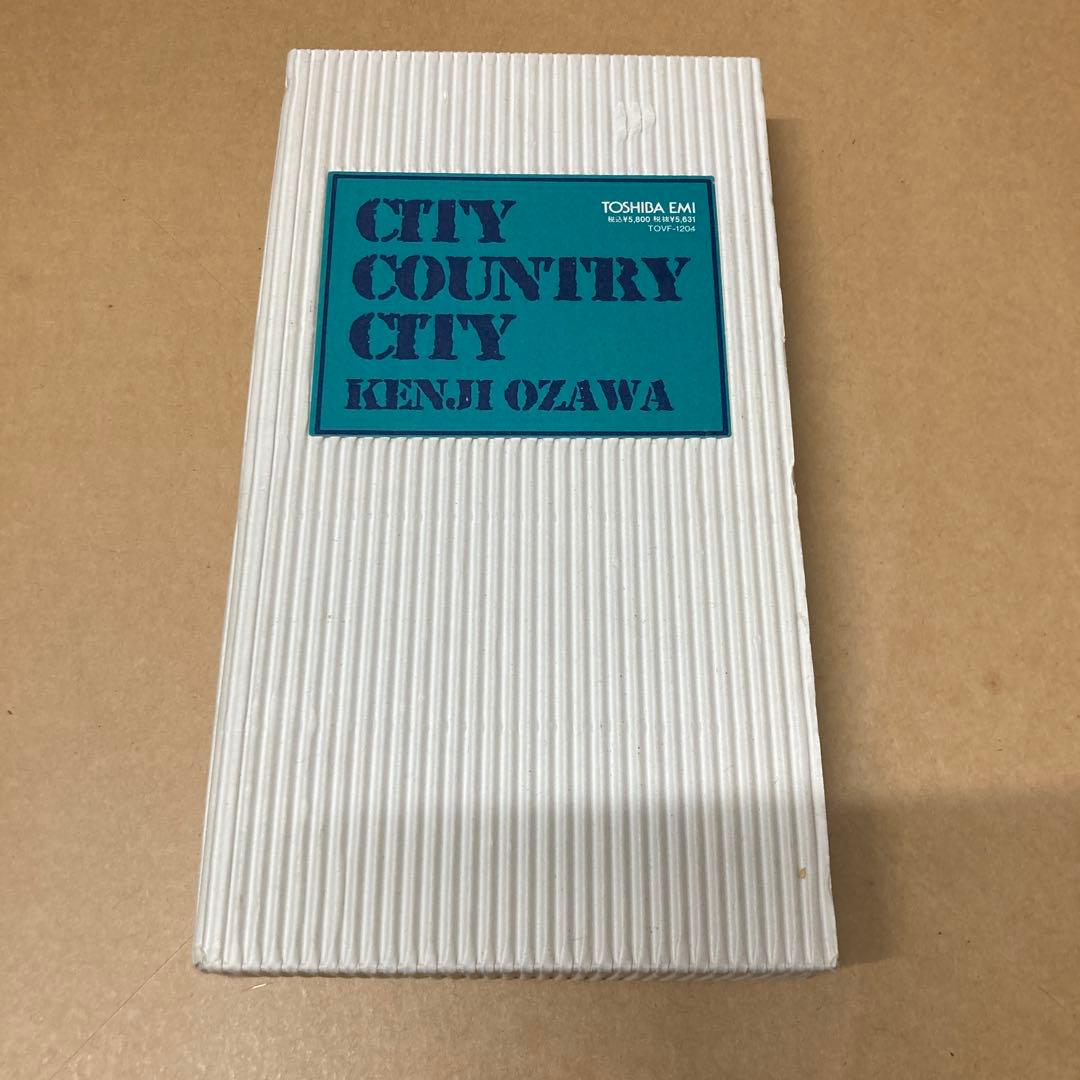 KENJI OZAWA CITY COUNTRY CITY 小沢健二 VHS - メルカリ