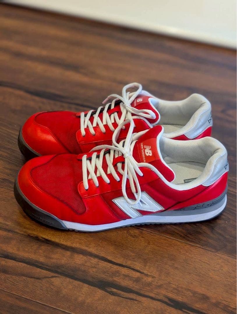 new balance ニューバランス　安全靴　赤　28.0cm