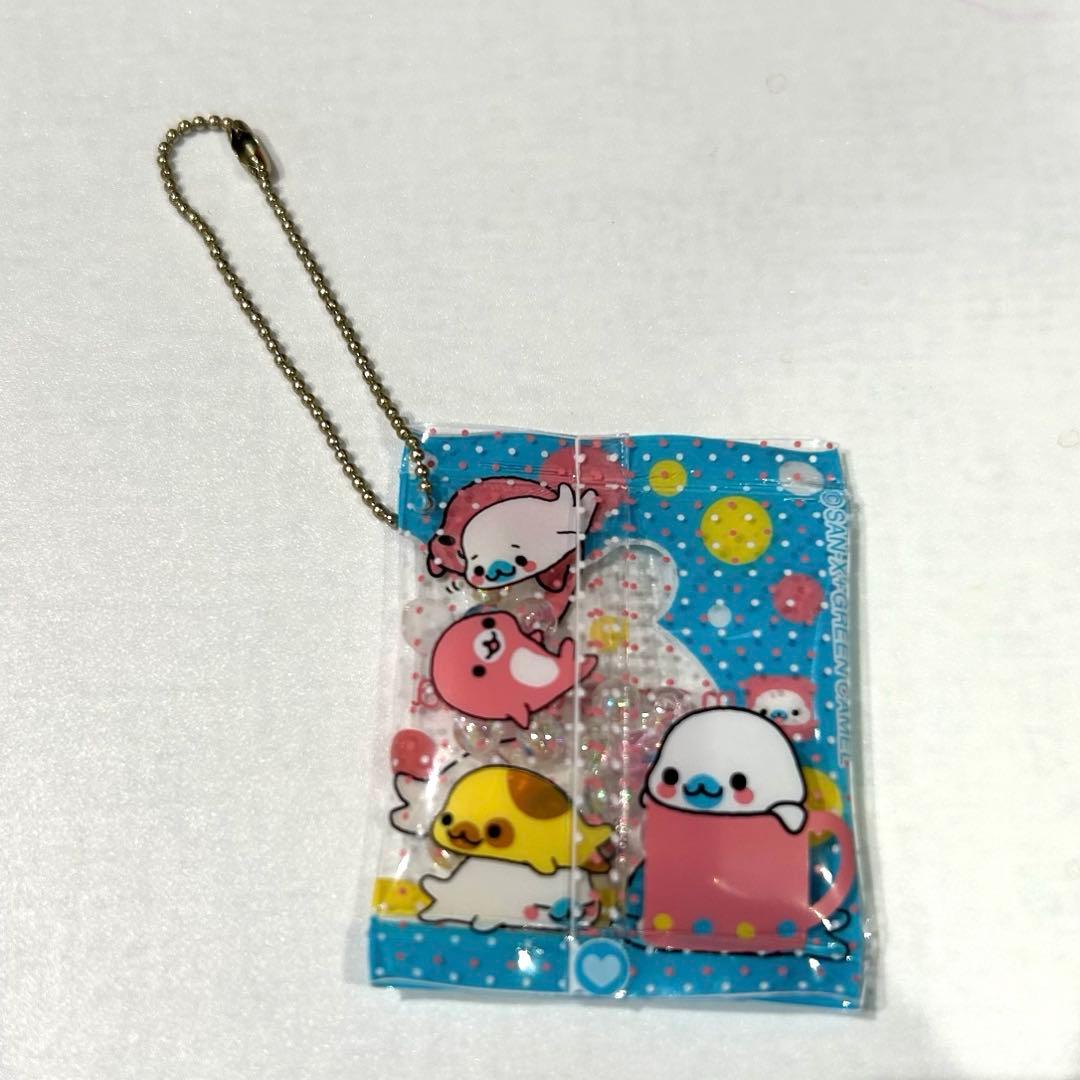 平成レトロ 当時物 まめゴマ キーホルダー サンエックス にゃんにゃん