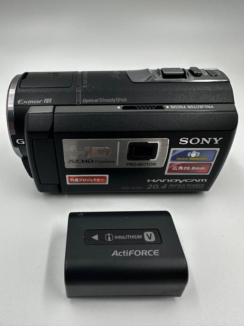 匿名配送 動作品 美品 SONY ソニー HDR-PJ590V SONY - 匿名配送 動作品 美品 SONY ソニー HDR-PJ590Vの通販 by