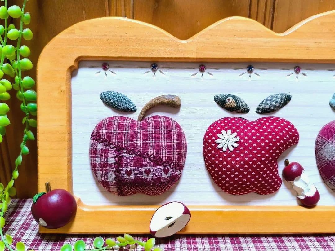 ⭐アメリカンカントリー雑貨♥️色々りんご大集合!! ぷっくりりんごの