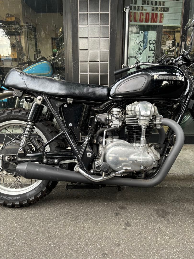 限定値下げ】w650 bratstyle メガホンマフラー - メルカリ