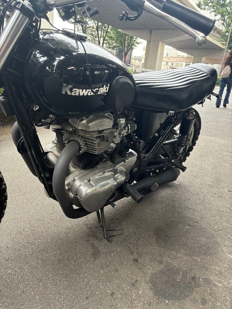 限定値下げ】w650 bratstyle メガホンマフラー - メルカリ