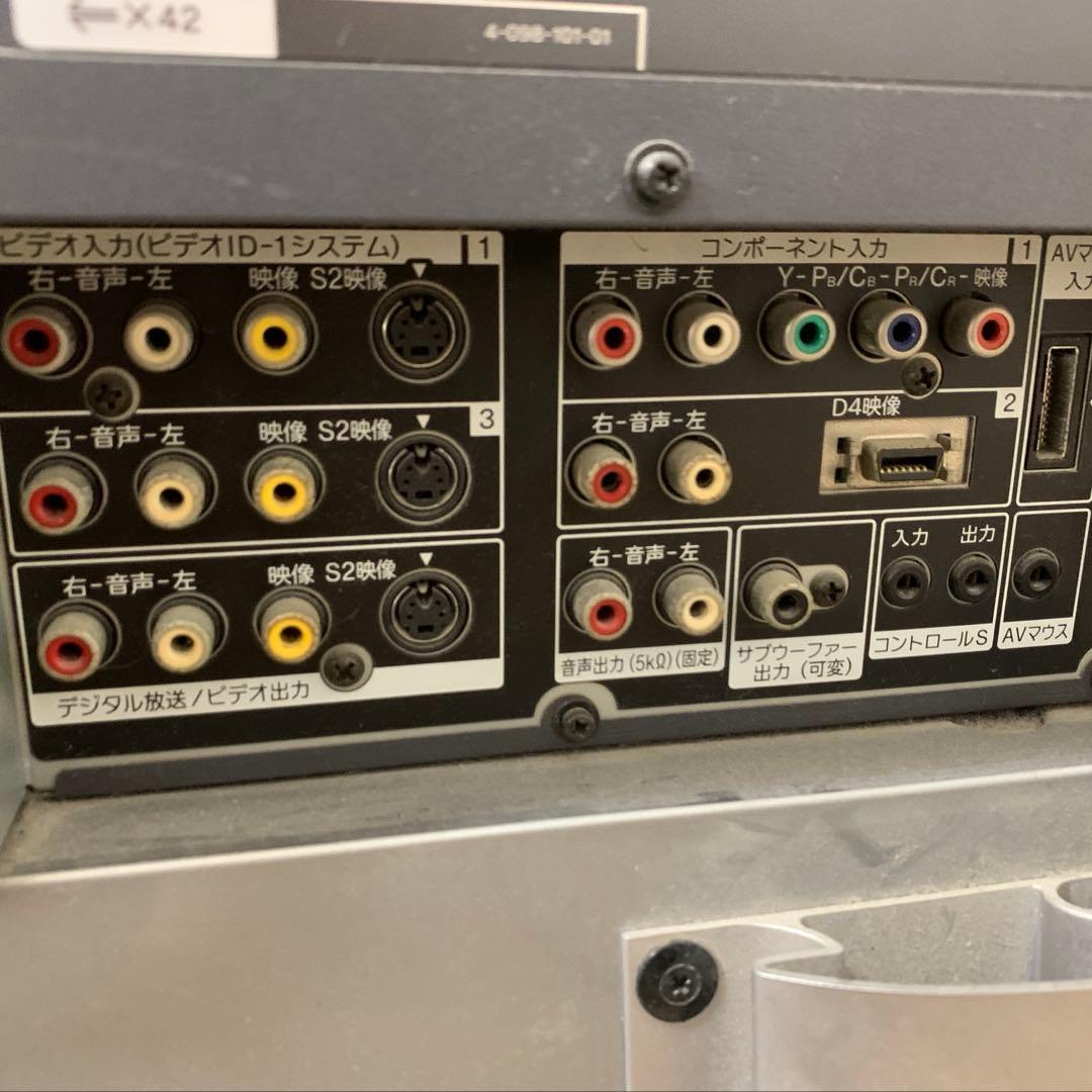 SONY WEGA 42インチ フラットパネルデジタルテレビ - メルカリ