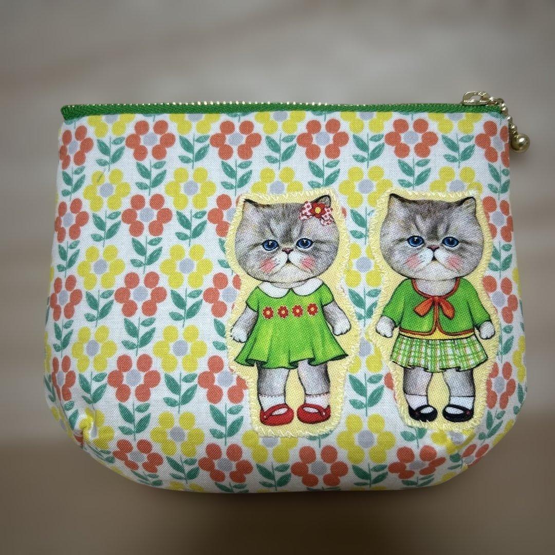 ハンドメイド ころりんポーチ コヤンイサムチョン☆キッチンルミちゃん