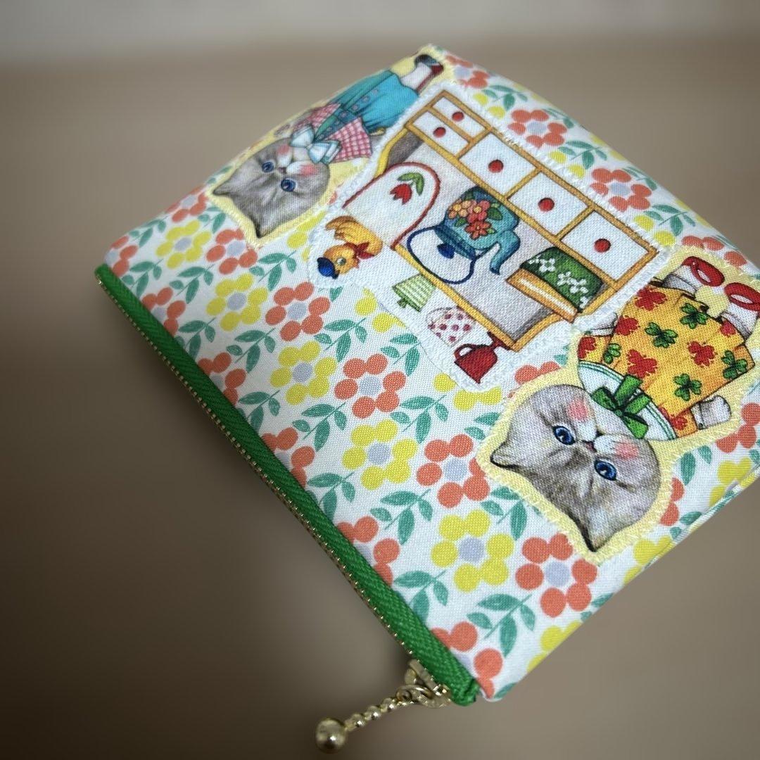 ハンドメイド ころりんポーチ コヤンイサムチョン☆キッチンルミちゃん