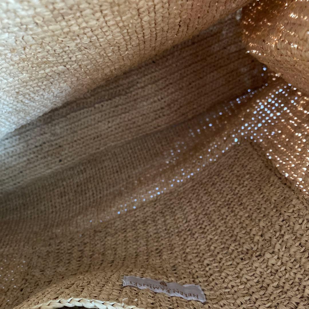 HELEN KAMINSKI ベージュ トートバッグ 保存袋付き - メルカリ