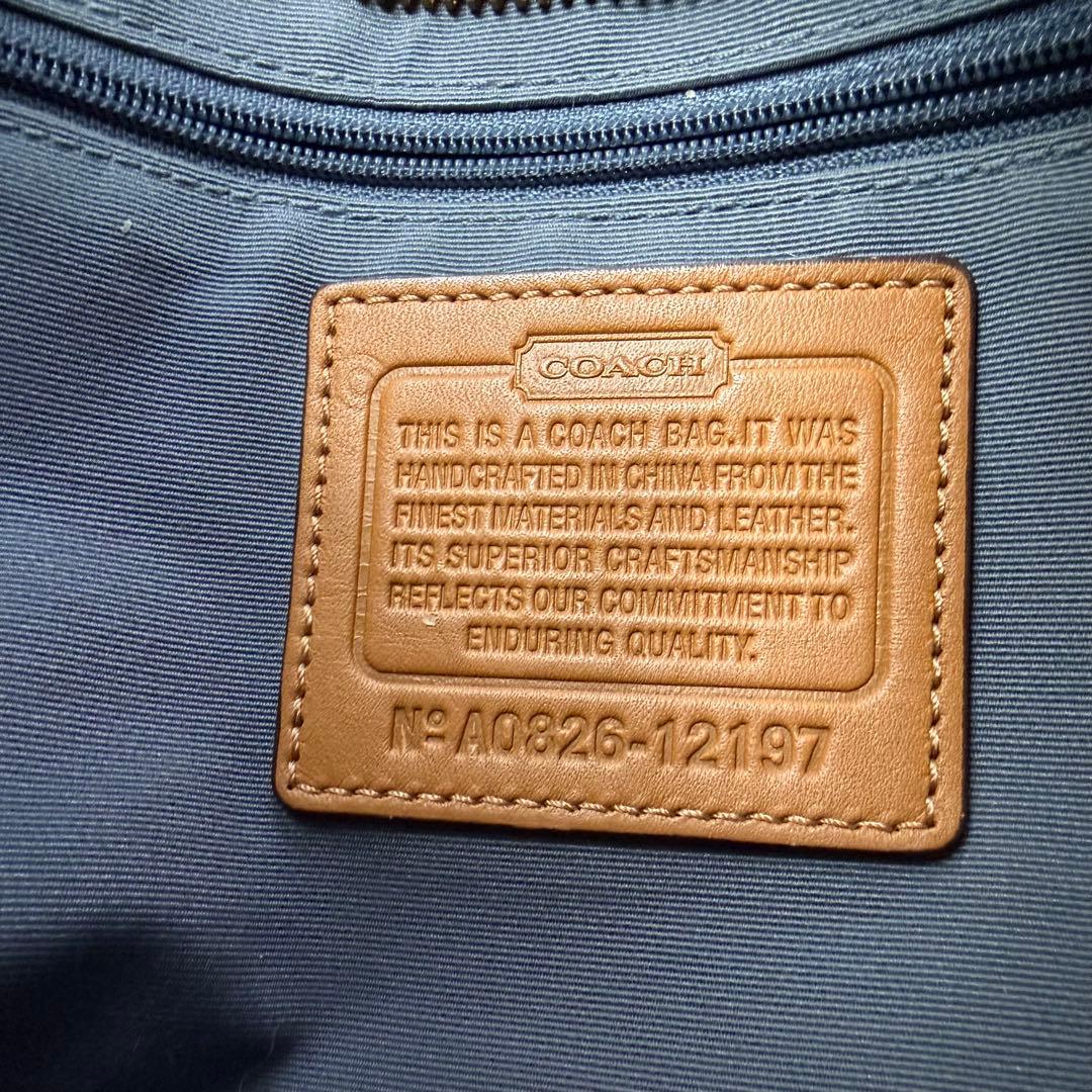 公式】COACH – コーチ | ダッフル シグネチャー デニム COACH コーチ