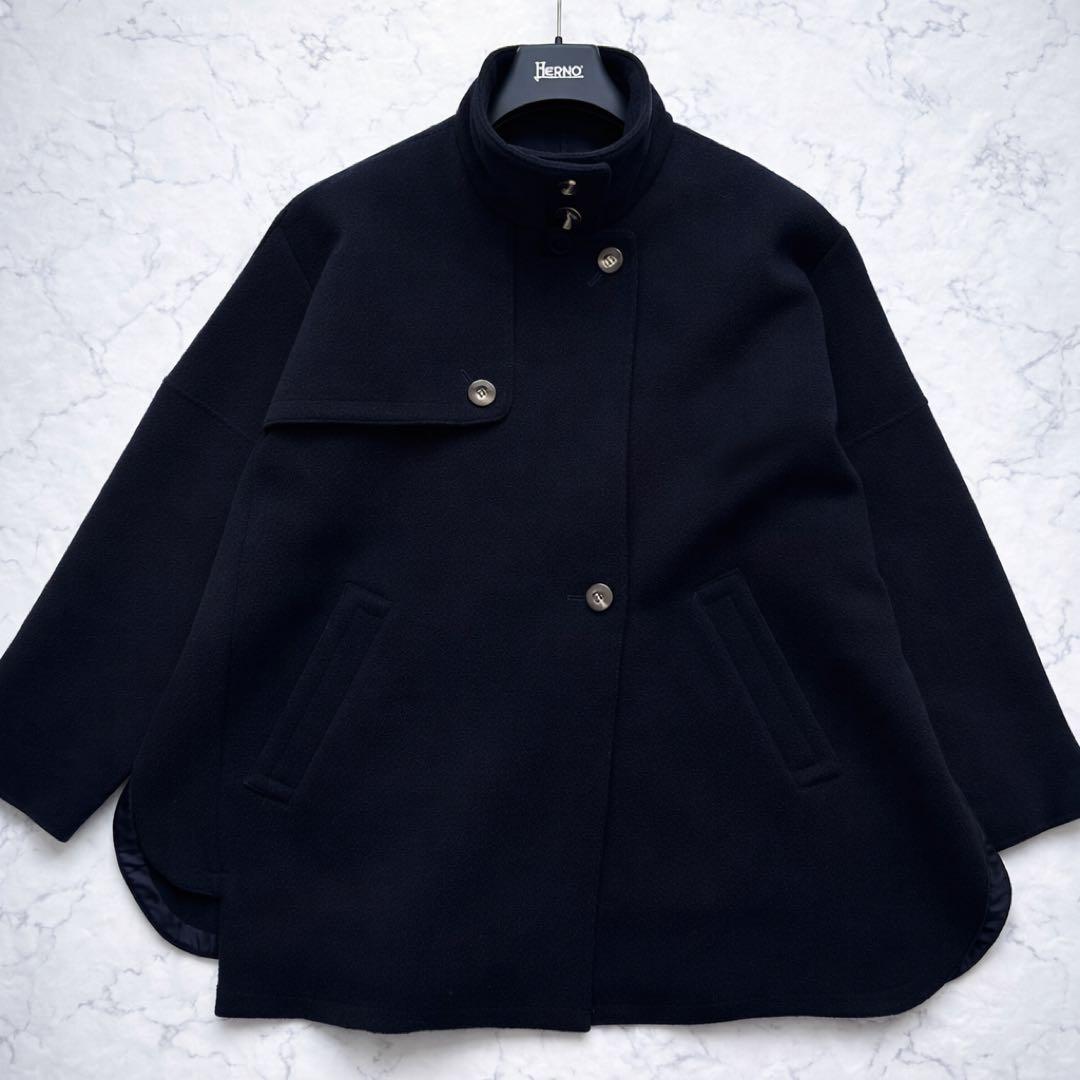 【美品】エンフォルド ソフトリバーケ ープコート 38 黒 レディース do4ktalvtpa7_9.jpg