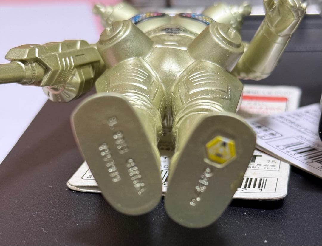 ウルトラ怪獣500シリーズ タグ付きソフビ4体セット ライブサイン付き