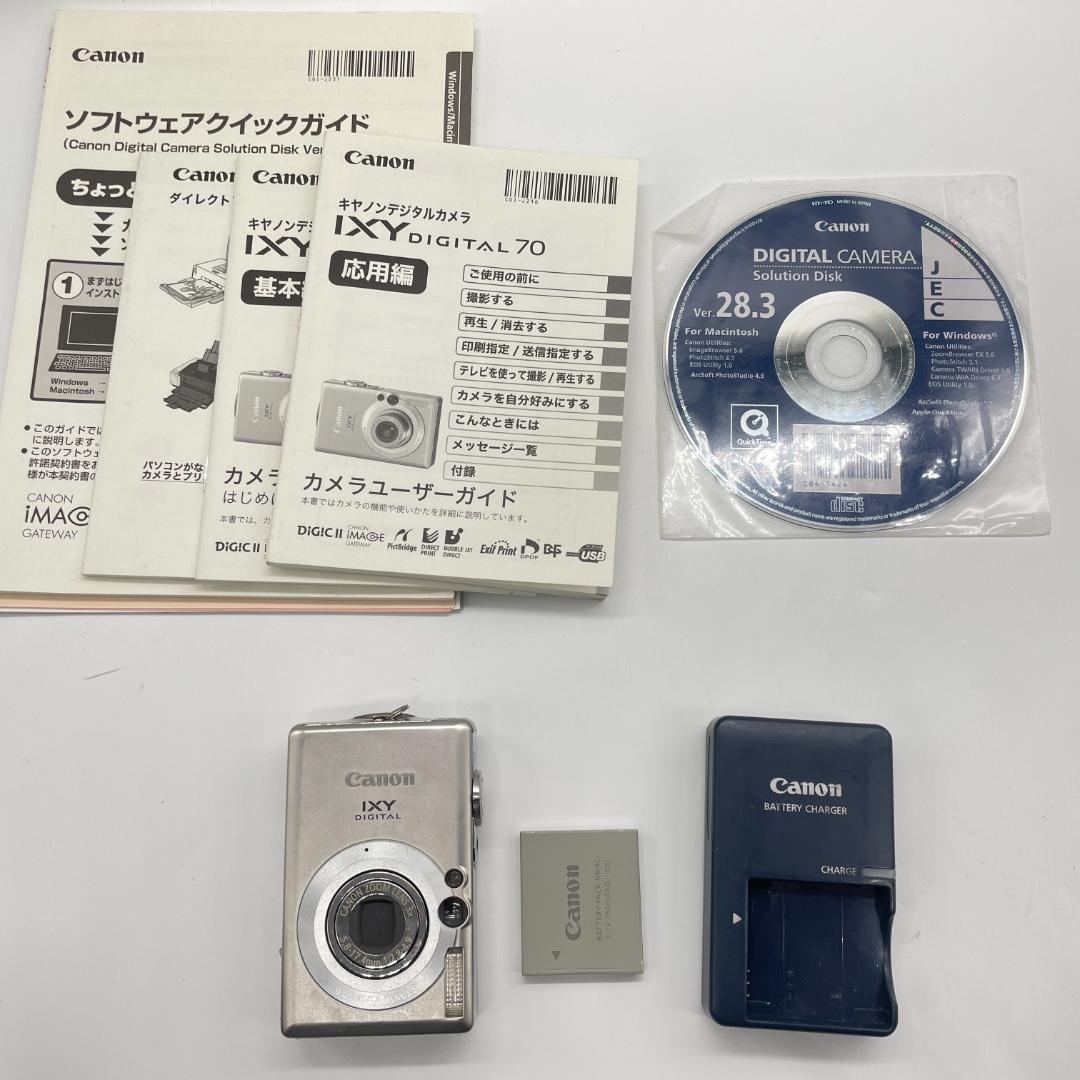 動作確認済み・転送特典有り】Canon IXY DIGITAL 70 ③ IXY DIGITAL ③