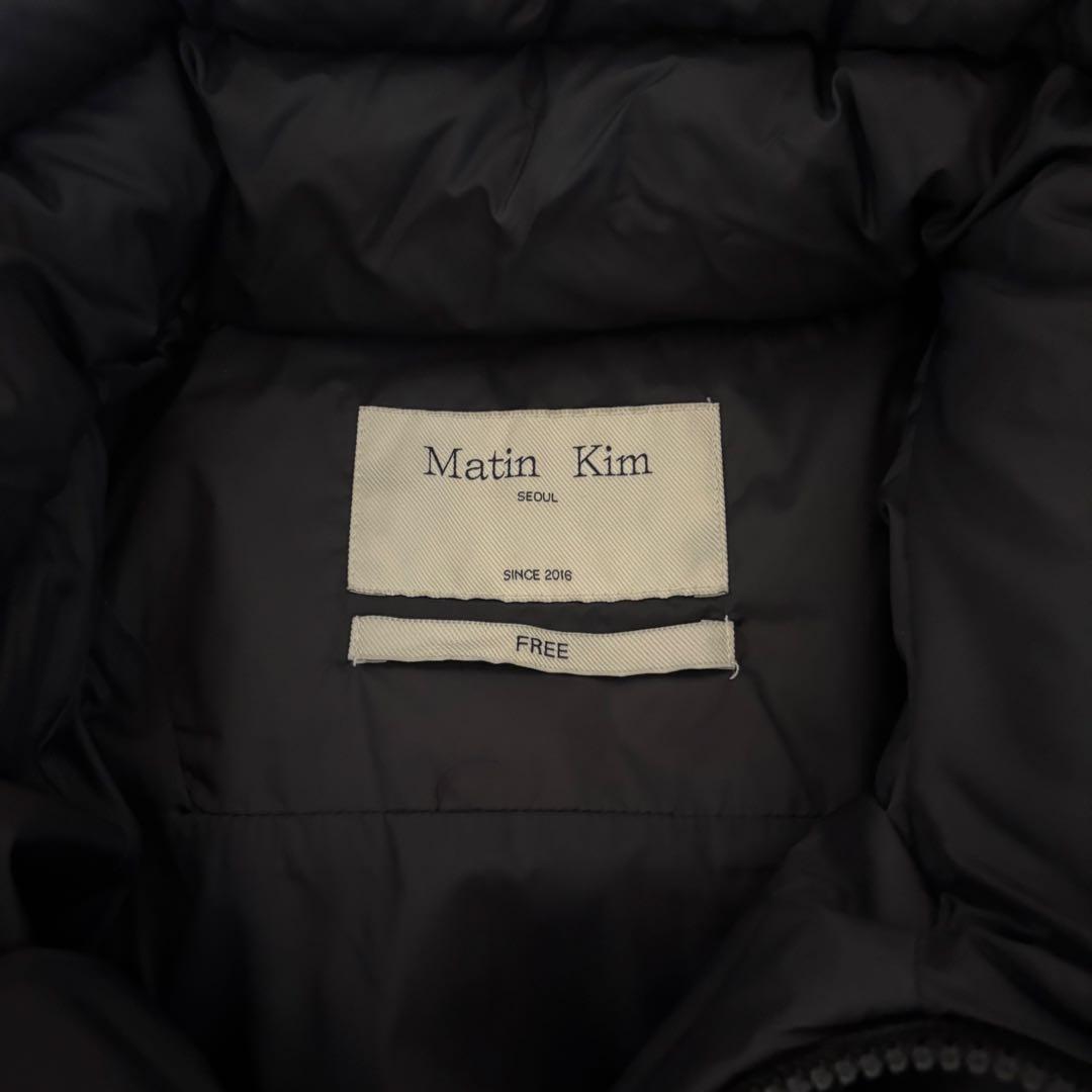 Matin Kim ブラック ダウンジャケット FREE - メルカリ