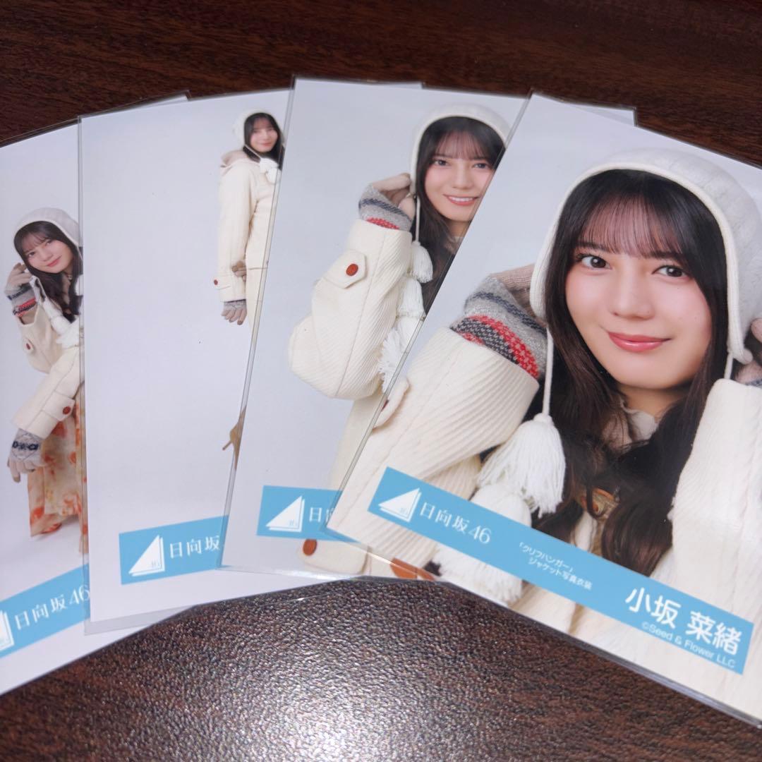 小坂菜緒 日向坂46 クリフハンガー ジャケット 生写真 4種コンプ