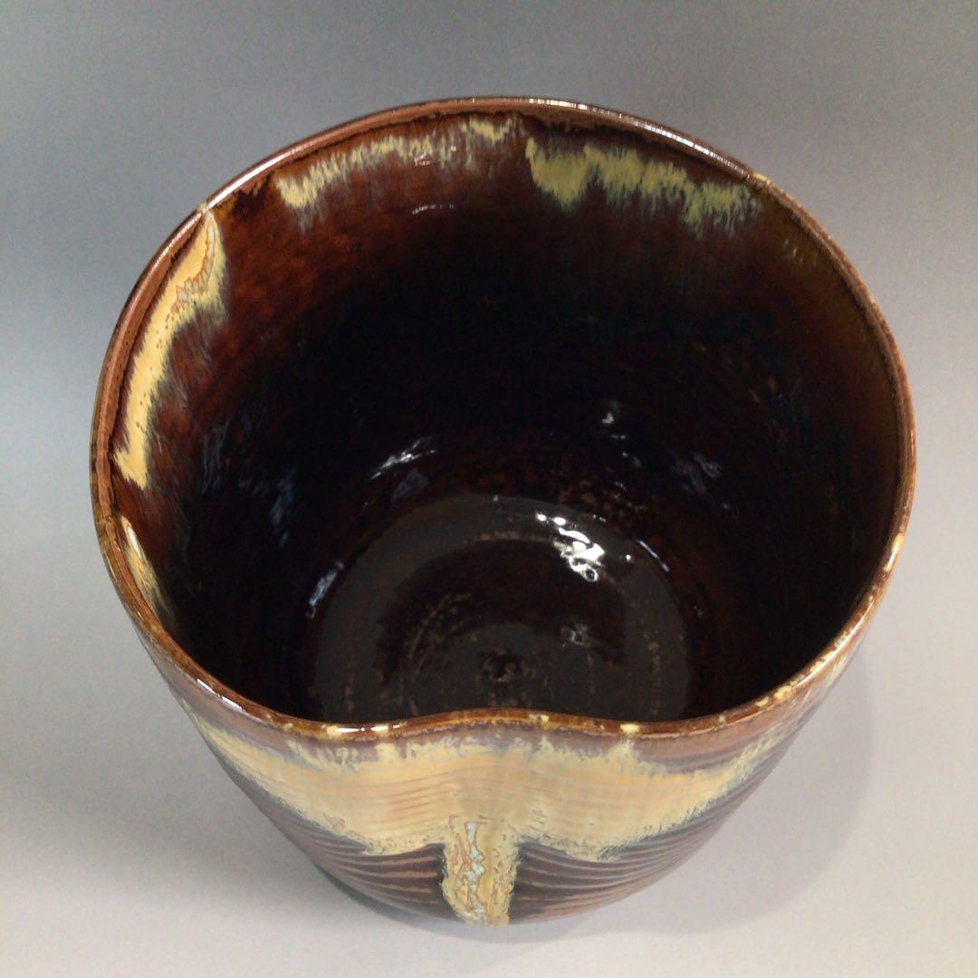 P655 水指 『高取焼』『鬼丸雪山造』 共箱 茶道具 - メルカリ