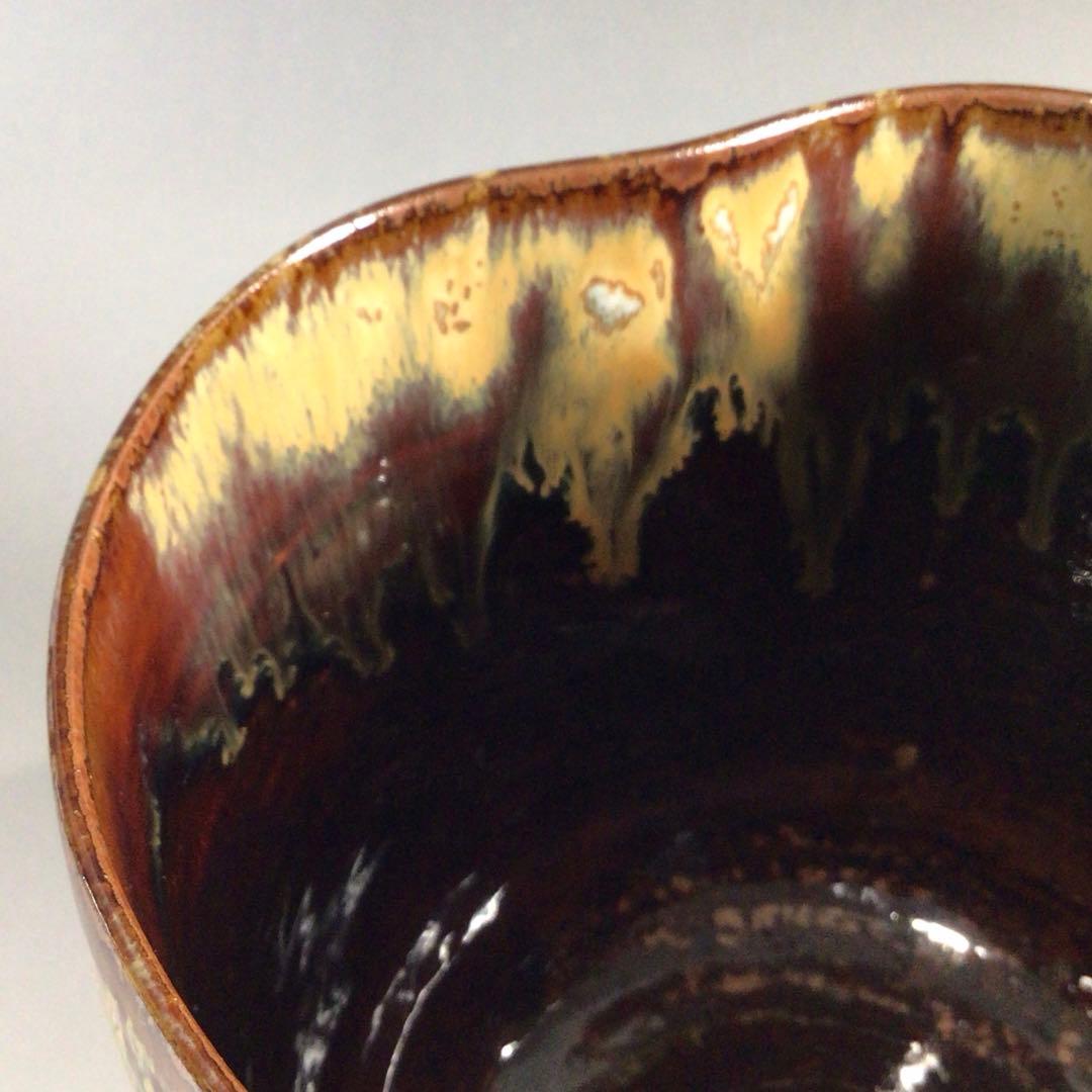 P655 水指 『高取焼』『鬼丸雪山造』 共箱 茶道具 - メルカリ