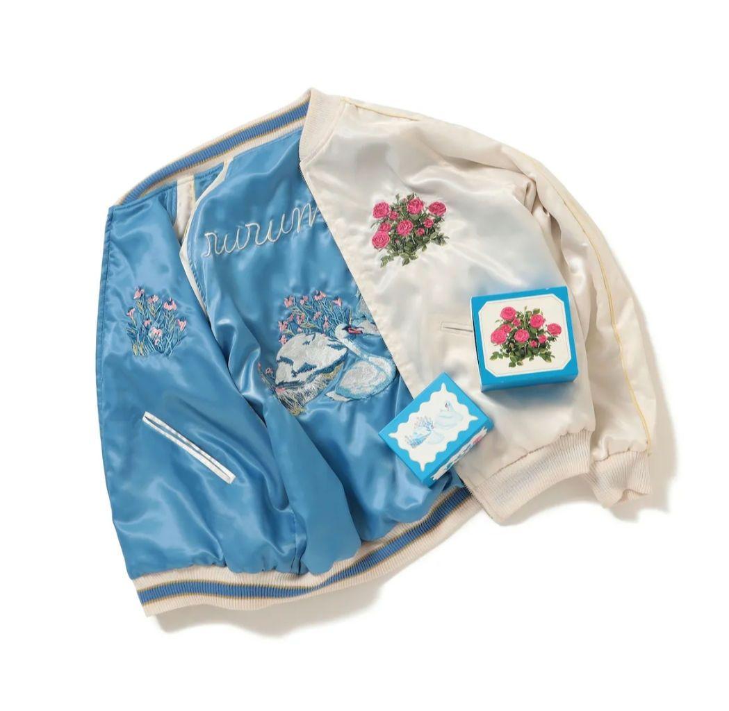 レア商品♪】ビームスクチュール×ルルメリー リバーシブルスカジャン