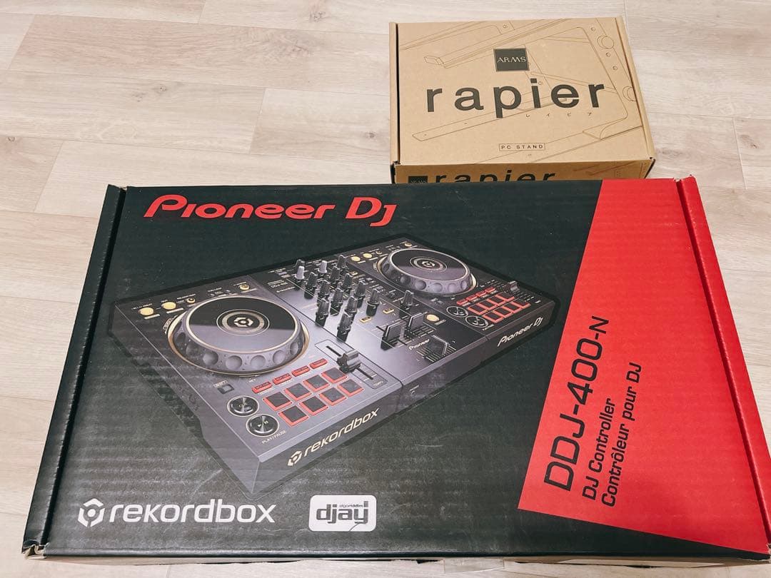 Pioneer DDJ-400-N 限定ゴールド　スタンド付き ゴールドカラーデザインがひときわ目を引く「DDJ-400-N」 発売 - News