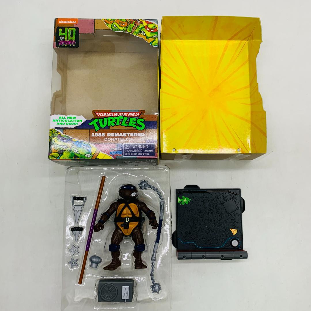 プレイメイツ ミュータント・タートルズ 40周年 1988リマスター 4体