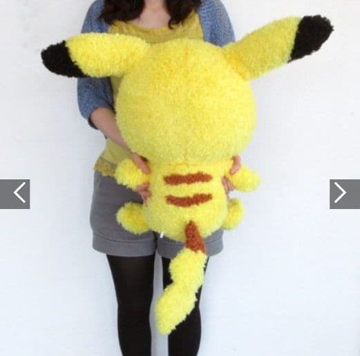 新品・即日発送】ピカチュウ もこもこぬいぐるみ 2L