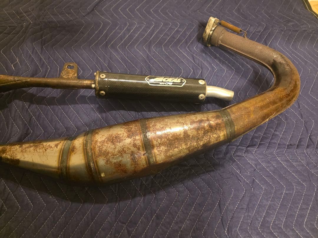 SP忠男 RZ250 チャンバー マフラー JMCA ジャッカルスーパーCRS - メルカリ