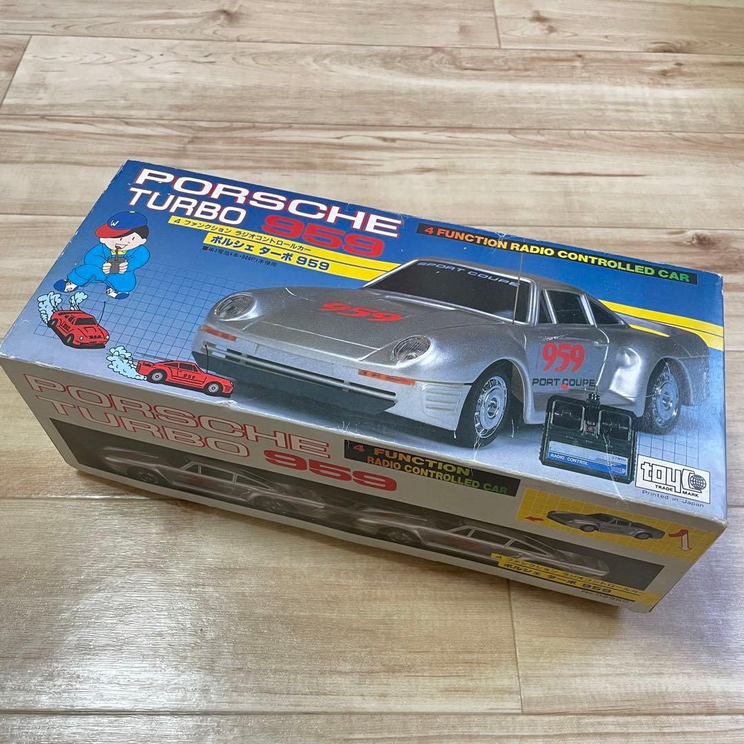 動作未確認 昭和 レトロ 年代物 ポルシェ959 ラジコン - メルカリ