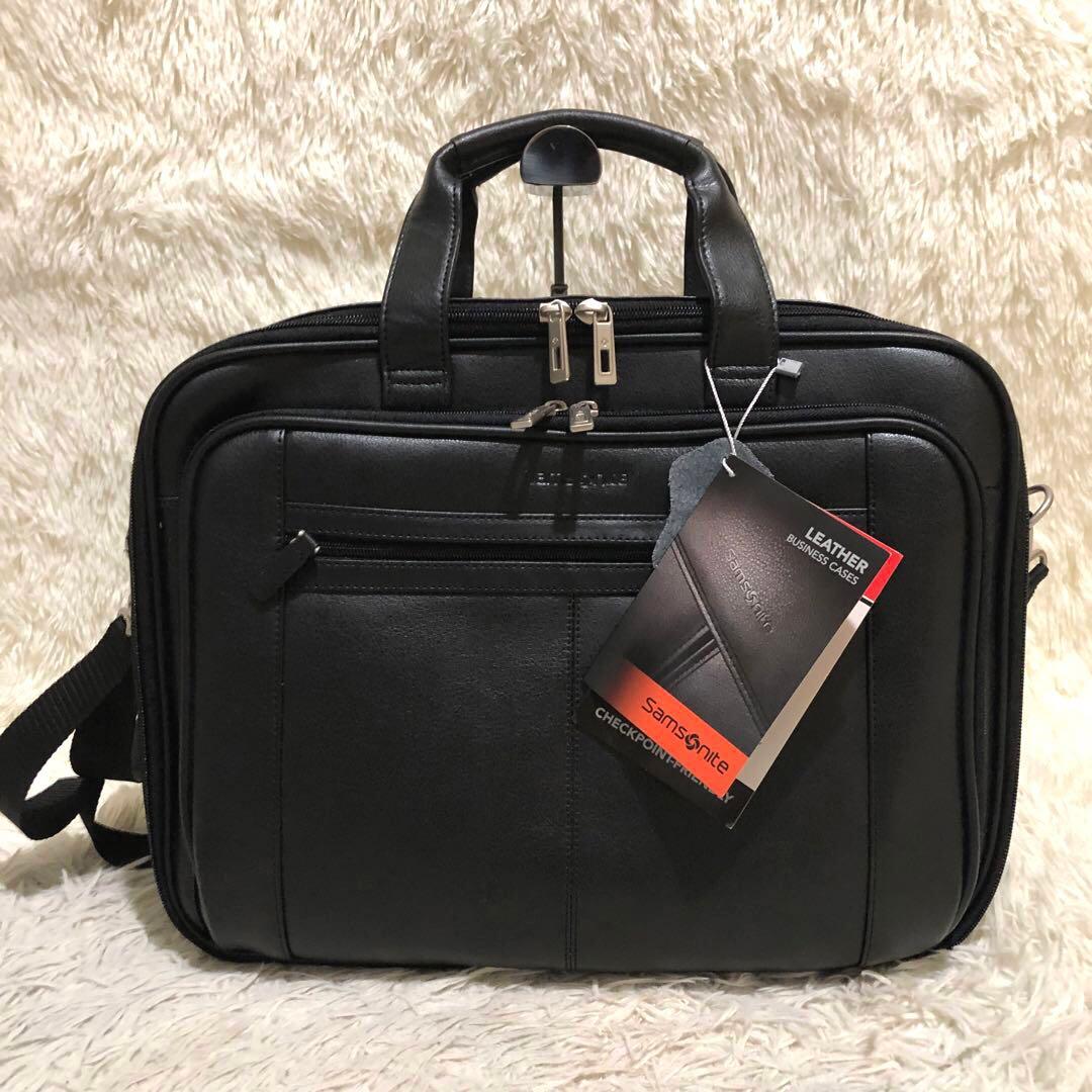 未使用✨サムソナイト 2way 通勤バッグ　ビジネスバッグ ブラック Samsonite（サムソナイト） 最大53%☆3/1迄 正規品2年保証 ビジネス
