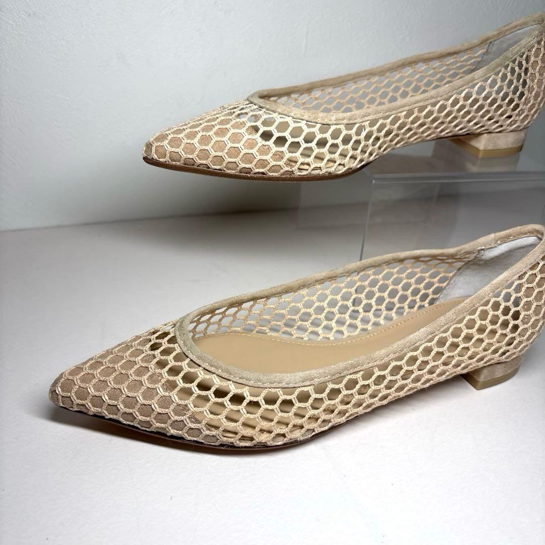 極美品❣️TSURU By MARIKO OIKAWA メッシュフラットシューズ - メルカリ