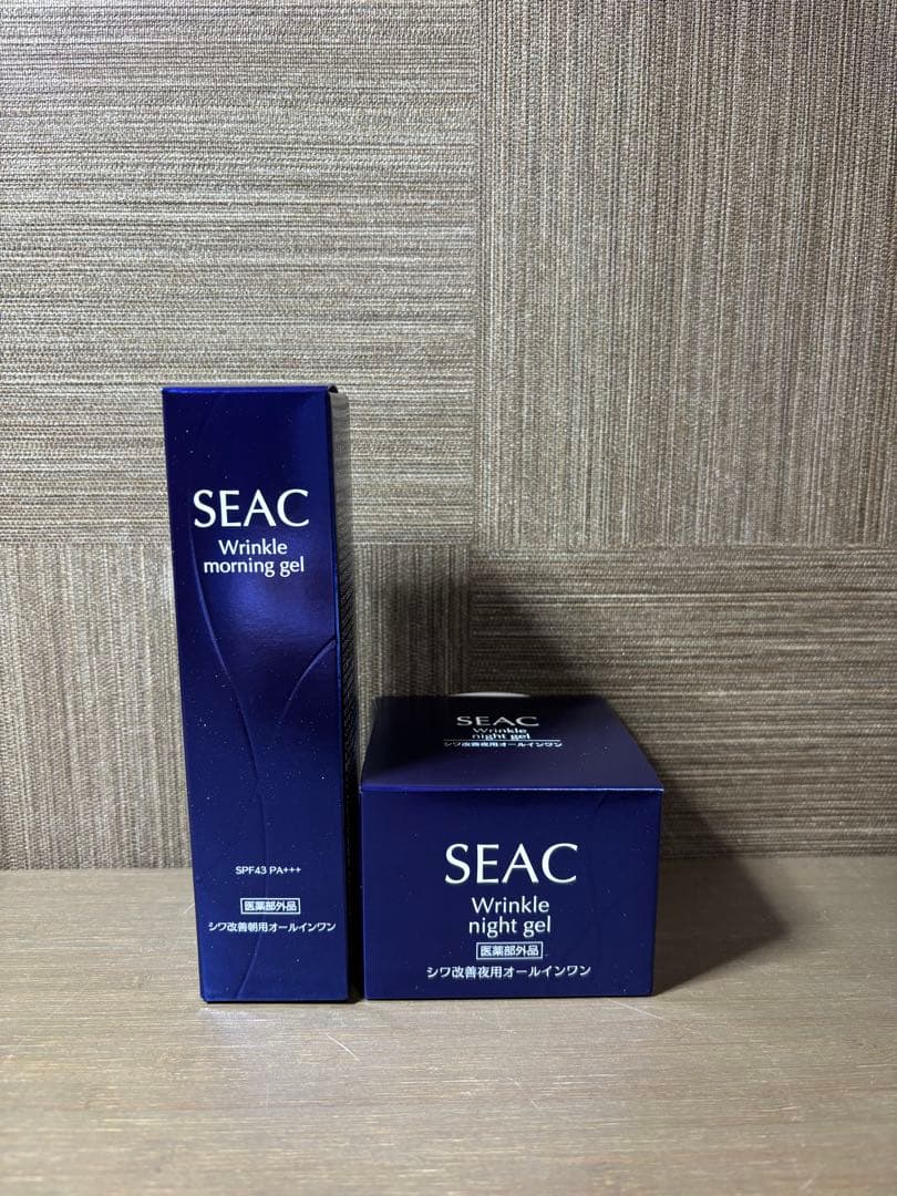 SEAC Wrinkle morning gel & night gel 50g