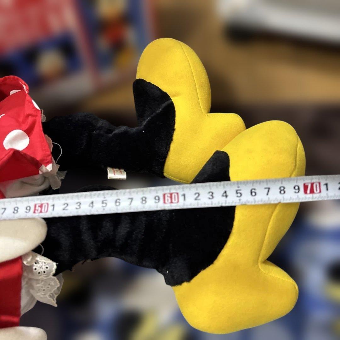 希少 レトロ 特大 ミッキー＆ミニーマウス フェイスアクションパペット