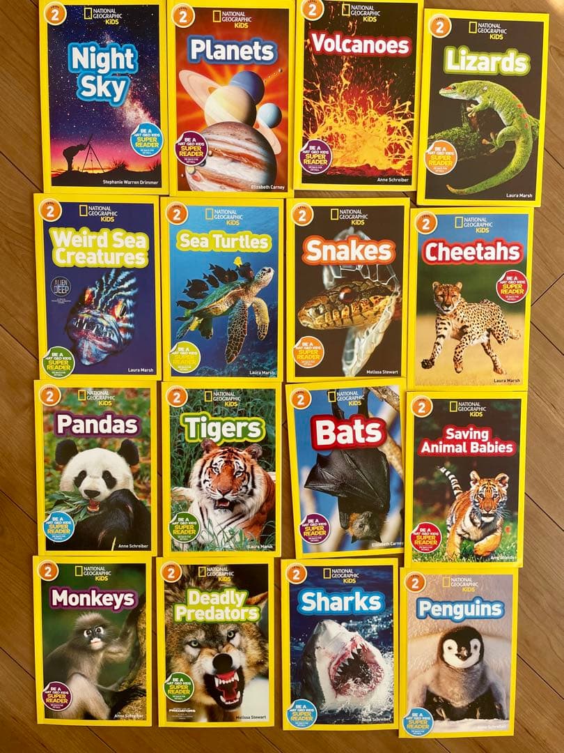 National Geographic Kids L1-3英語絵本125冊セット - メルカリ