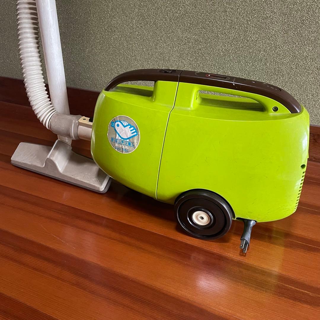 ナショナル 掃除機 MC-652C 昭和レトロポップ National 緑 - メルカリ