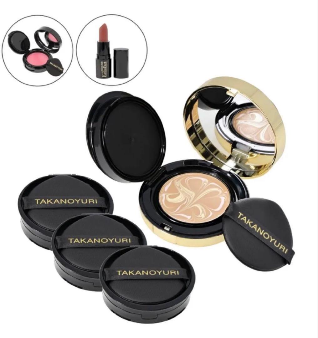 たかの友梨EFジュエリーパクトU_Nケースレフィル4個分 ミニチーク